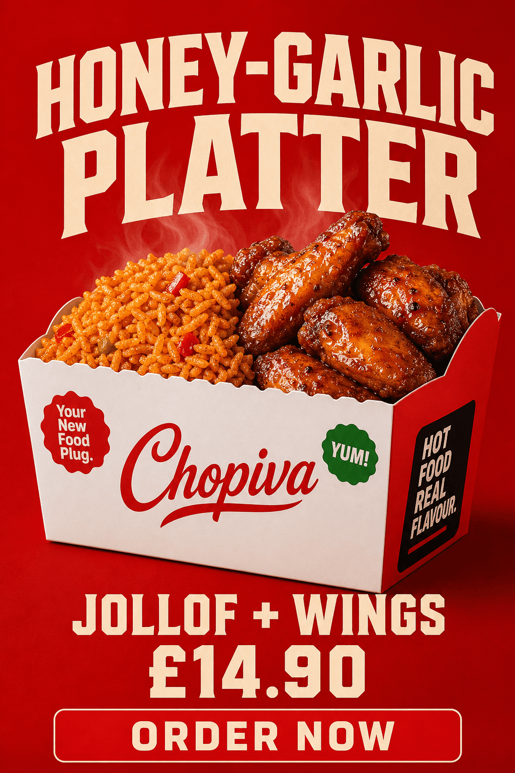Honey-Garlic Platter