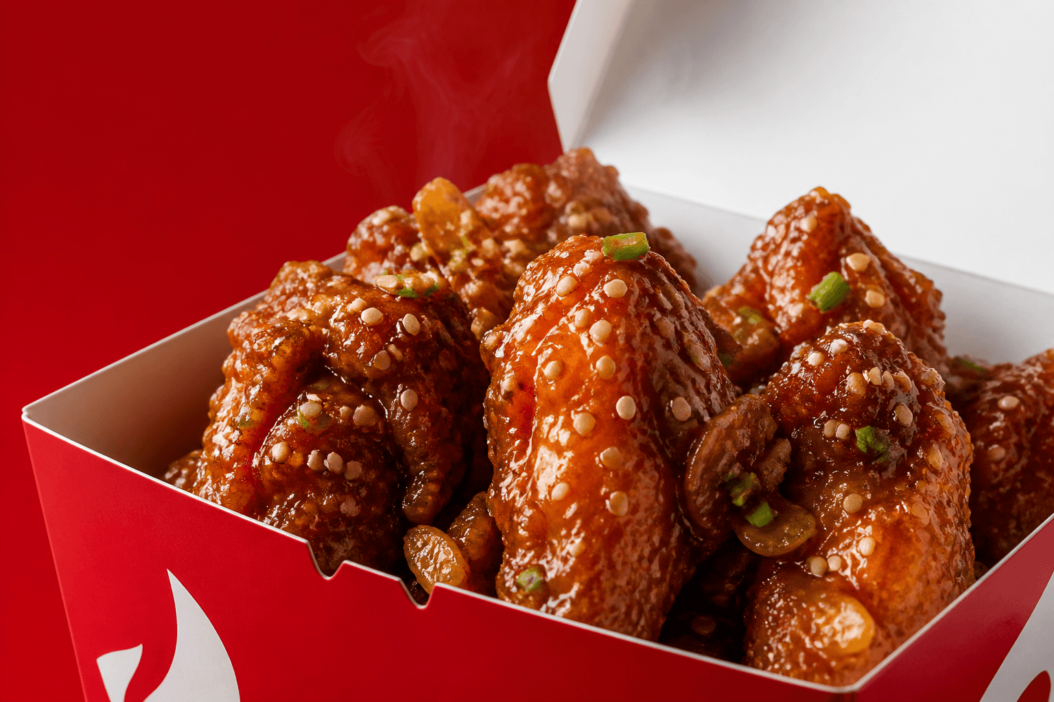 Honey-Garlic Wings